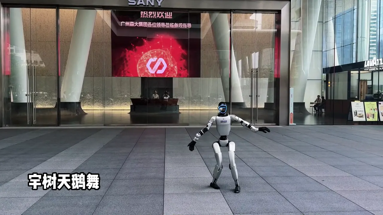 Humanoid robot dance performance